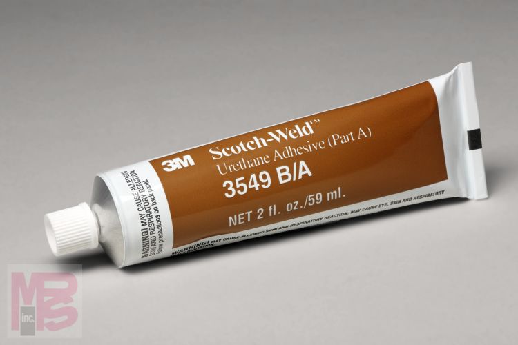 3M 3549 Scotch-Weld(TM) Urethane Adhesive Brown Part B/A 1 Quart Kit ...