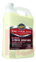 3M Meguiar's D156 Detailer Synthetic X-Press Spray Wax  1 Gallon