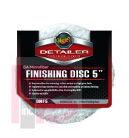 3M Meguiar's DMF5 Detailer DA Microfiber Finishing Disc  5 in. (2 Pack)