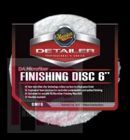 3M Meguiar's DMF6 Detailer DA Microfiber Finishing Disc  6 in. (2 Pack)