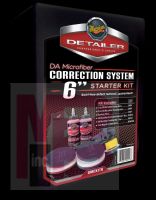 3M Meguiar's DMCKIT6  Detailer DA Microfiber Correction System Kit  6 in.