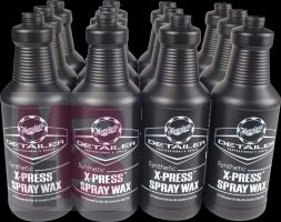 3M Meguiar's D156 Detailer Synthetic X-Press Spray Wax Bottle  32 oz.