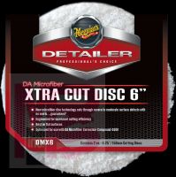 3M Meguiar's DMX6 Detailer DA Microfiber Xtra Cut Disc  6 in.