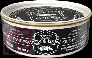 3M Meguiar's Mirror Bright Polishing Paste Wax  8 oz.