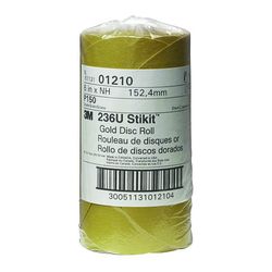 3M 01210 Stikit Gold Disc Roll 6 in P150A - Micro Parts & Supplies, Inc.