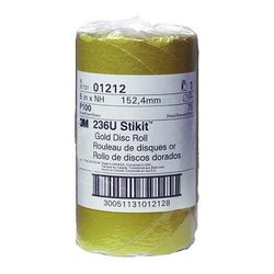 3M 01212 Stikit Gold Disc Roll 6 in P100A - Micro Parts & Supplies, Inc.