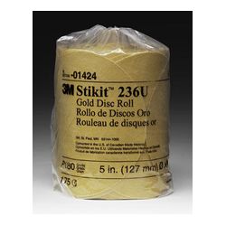 3M 236U Stikit Gold Disc Roll 1439 6 in P180A - Micro Parts & Supplies, Inc.