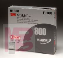 3M 260L Stikit Film Disc 5 in x NH Die# 500X P800 - Micro Parts & Supplies, Inc.