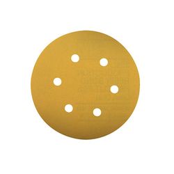 3M 216U Hookit Paper D/F Disc 6 in x NH 6 Holes P80 A-weight - Micro Parts & Supplies, Inc.