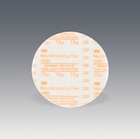 3M 268L Microfinishing PSA Film Type D Disc 1 in x NH 15 Micron 2000 per case - Micro Parts & Supplies, Inc.