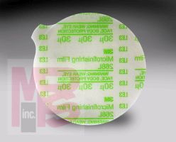 3M 268L Microfinishing PSA Film Type D Disc 1 in x NH 30 Micron 2000 per case - Micro Parts & Supplies, Inc.