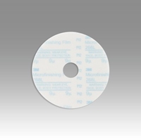 3M 268L Hookit Microfinishing Film Type D Disc 3 in x 7/8 in 9 Micron - Micro Parts & Supplies, Inc.