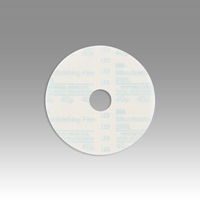 3M 268L Hookit Microfinishing Film Type D Disc 5 in x 1 3/8 in 40 Micron - Micro Parts & Supplies, Inc.