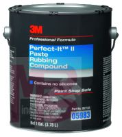 3M 5983 Perfect-It II Rubbing Compound 1 Gallon (US) - Micro Parts & Supplies, Inc.