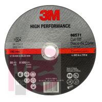 3M 66571 High Performance Cut-Off Wheel T1 7 in x .045 in x 7/8 in - Micro Parts & Supplies, Inc.