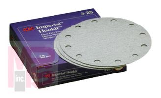 3M Imperial Hookit Dust-Free Disc 740I 1853  8 in  36E  25 discs per box  4 boxes per case