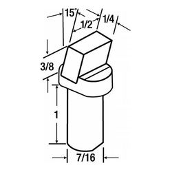 3M Grit Tool Diamond Impregnated Grit Dressing Tool 1/2 in x 1/4 in x 3/8 in 15� 7/16 shank - Micro Parts & Supplies, Inc.