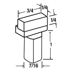 3M Grit Tool Diamond Impregnated Grit Dressing Tool 3/4 in x 1/4 in x 5/16 in Straight 7/16 shank - Micro Parts & Supplies, Inc.