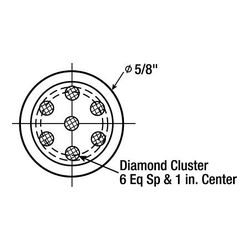 3M Dressing Tool Diamond Multi-Point Dressing Tool CL7S1 7/16 in x 1 in shank - Micro Parts & Supplies, Inc.