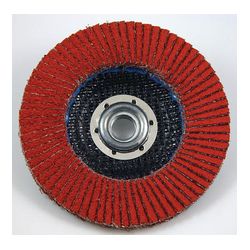 3M 947D Flap Disc T29 7 in x 5/8-11 Internal 40 X-weight - Micro Parts & Supplies, Inc.