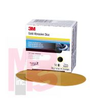 3M 00917 Hookit Gold Disc 3 in P180C - Micro Parts & Supplies, Inc.