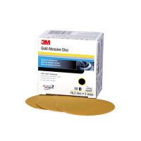 3M 00921 Hookit Gold Disc 3 in P80C  - Micro Parts & Supplies, Inc.