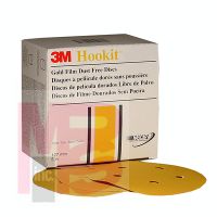 3M 236U Hookit Gold Disc D/F 1082 6 in P100C - Micro Parts & Supplies, Inc.