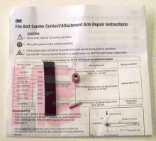 3M 30667 File Belt Arm #28369 Repair Kit - Micro Parts & Supplies, Inc.