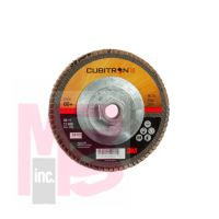 3M Cubitron II Flap Disc 967A T27 5 in x 5/8-11 in 60+ Y- weight 10 per case