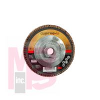 3M 967A Cubitron II Flap Disc T27 Giant 4-1/2 in x 5/8-11 40+ Y-weight - Micro Parts & Supplies, Inc.