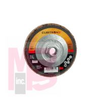 3M 967A Cubitron II Flap Disc T27 Giant 4-1/2 in x 5/8-11 80+ Y-weight - Micro Parts & Supplies, Inc.