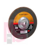 3M 967A Cubitron II Flap Disc T27 Giant 7 in x 5/8-11 80+ Y-weight - Micro Parts & Supplies, Inc.