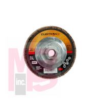 3M 967A Cubitron II Flap Disc T29 Giant 4-1/2 in x 5/8-11 80+ Y-weight - Micro Parts & Supplies, Inc.