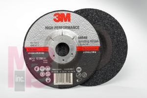 3M Depressed Center Wheel High Performance Depressed Center Grinding Wheel T27 5 in x 1/4 in x 7/8 in - Micro Parts & Supplies, Inc.