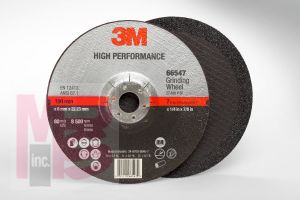 3M Depressed Center Wheel High Performance Depressed Center Grinding Wheel T27 7 in x 1/4 in x 7/8 in - Micro Parts & Supplies, Inc.