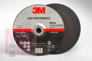 3M Depressed Center Wheel High Performance Depressed Center Grinding Wheel T27 9 in x 1/4 in x 7/8 in - Micro Parts & Supplies, Inc.