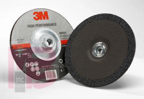 3M Depressed Center Wheel High Performance Depressed Center Grinding Wheel T27 Quick Change 7 in x 1/4 in x 5/8-11 in - Micro Parts & Supplies, Inc.