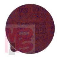 3M 732U Cubitron II Stikit Paper D/F Disc 6 in x NH 6 Holes 180+ C-weight Linered w/ Tab - Micro Parts & Supplies, Inc.