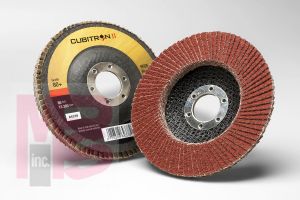 3M Cubitron II Flap Disc 969F T27 4-1/2 in x 7/8 in 80+ YF-weight 10 per case