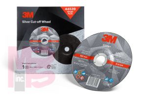 3M Silver Cut-Off Wheel 44539 T27 6 in x .045 in x 7/8 in Single Pack 10 per case