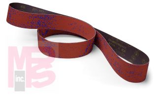 3M Cubitron II Cloth Belt 947A  1/4 in x 42 in  60+ X-weight  50 per inner 200 per case