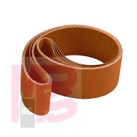 3M Cloth Belt 202DZ  6 in x 212 in  P120 J-weight  Lap-Skived  20 per