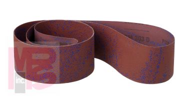 3M Trizact Cloth Belt 327DC  3 in X 96 in  A30 X-weight  Filmlok Splice  50 per case