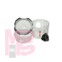 3M PPS Series 2.0 Spray Cup System Kit 26028 Micro (3 fl oz 90 mL) 200u Micron Filter 1 kit per case