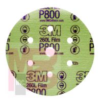 3M 1070 Hookit Finishing Film Disc D/F 6 in P800 - Micro Parts & Supplies, Inc.