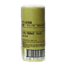 3M 01208 Stikit Gold Disc Roll 6 in P220A - Micro Parts & Supplies, Inc.