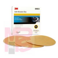 3M 216U Hookit Gold Paper Disc 923 6 in P600A - Micro Parts & Supplies, Inc.