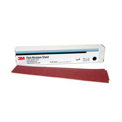 3M 0-00-51131-01181-6 Red Abrasive Hookit Sheet 2 3/4 in x 16 1/2 in - Micro Parts & Supplies, Inc.