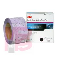 3M 334U Hookit Purple Clean Sanding Sheet Roll30700 70MM x 12M P800 - Micro Parts & Supplies, Inc.