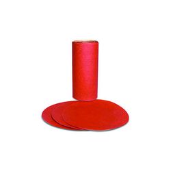 3M 01605 Red Abrasive PSA Disc 5 in P220 A Weight - Micro Parts & Supplies, Inc.